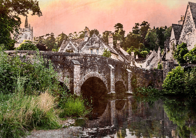Castle Combe Sunset